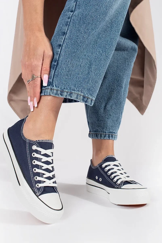 dunkelblaue klassische Damen...