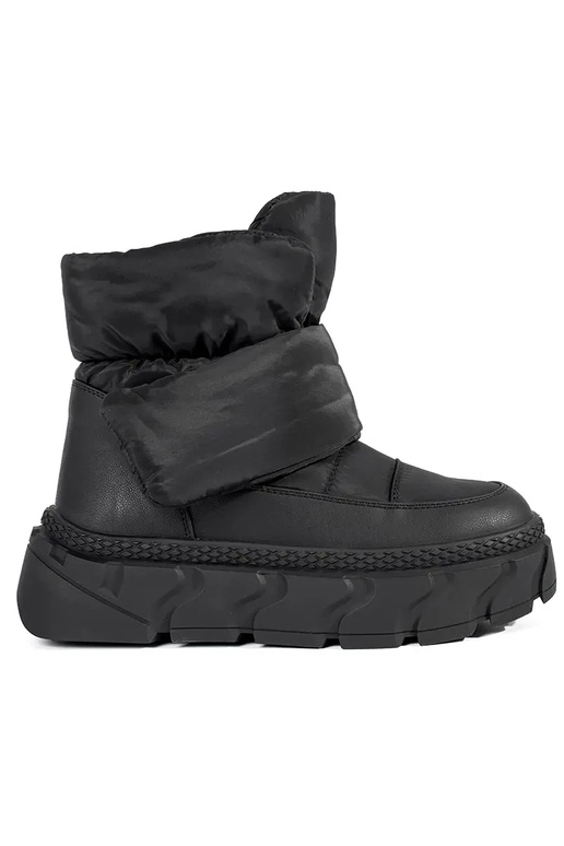 Damen Schneestiefel schwarz auf... Damen Schneestiefel schwarz auf...