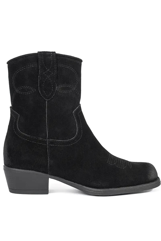 Schwarze Cowboystiefel aus Leder... Schwarze Cowboystiefel aus Leder...
