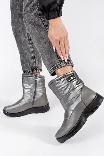 Damen-Schneestiefel in Grau 2