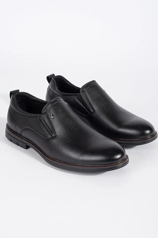 Schwarze Slip-on-Sneakers für Männer