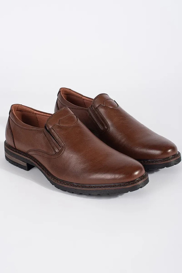 Braune geknöpfte Turnschuhe 2