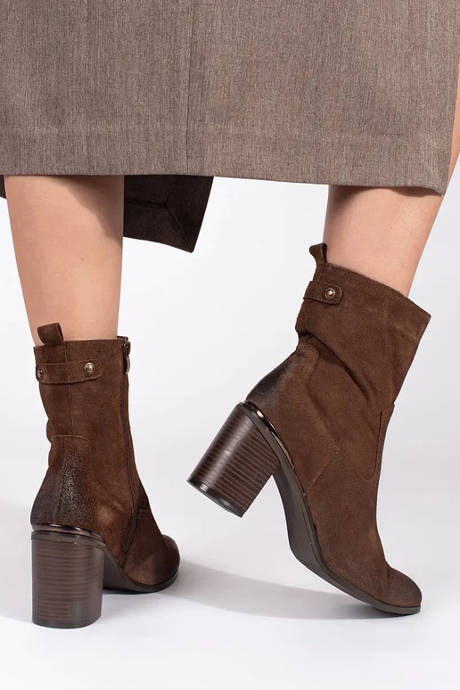 Sergio Leone Damenstiefel mit Absatz...