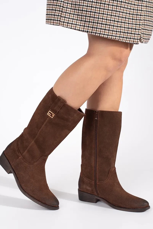 braune Farbe Haut Stiefel typu... braune Farbe Haut Stiefel typu...