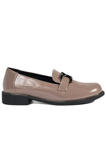 Beige Mokassins Mokassins...