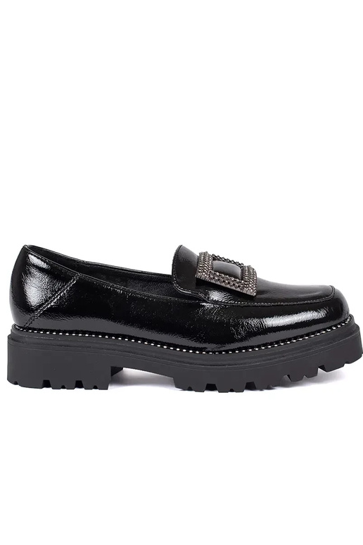 Mokassins schZuarze Farbe Frauen mit...