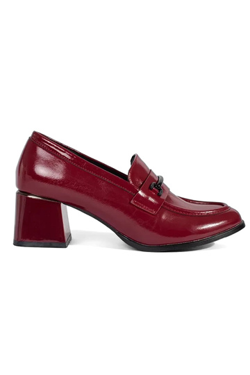 Burgund Halbschuhe...
