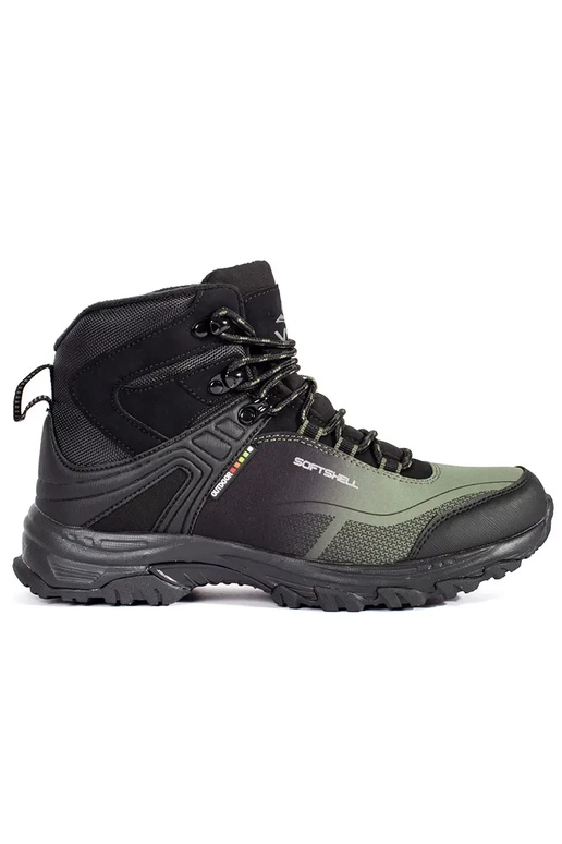 SchZuarz und-grüne Farbe Trekkingschuhe SchZuarz und-grüne Farbe Trekkingschuhe
