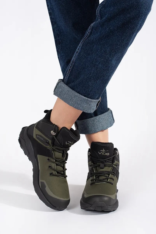 Khaki-Farbe-Farbe Trekkingschuhe... Khaki-Farbe-Farbe Trekkingschuhe...