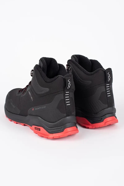 SchZuarz und-Rot Männer Trekkingschuhe