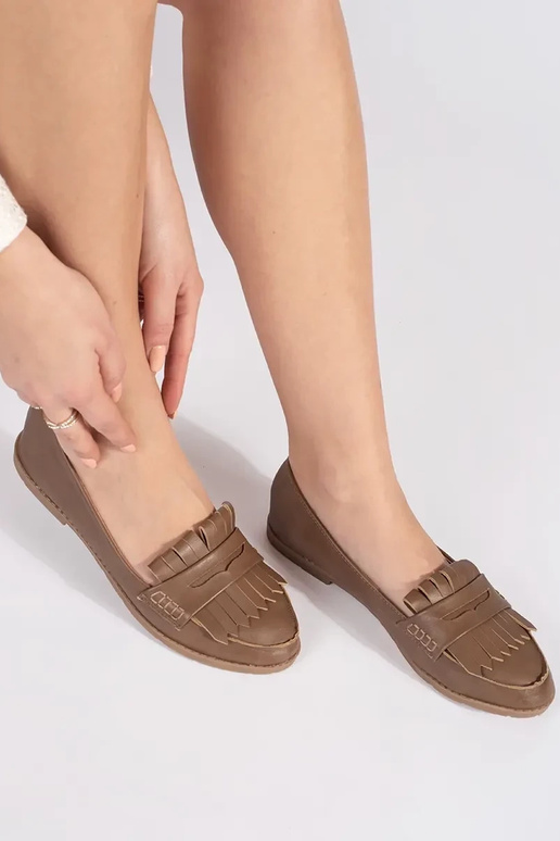 Braune Mokassins Braune Mokassins