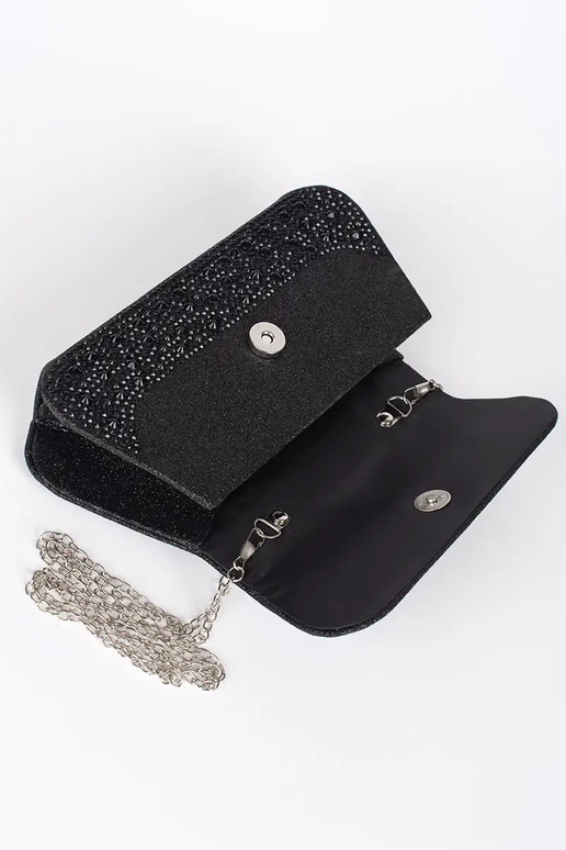 SchZuarz Zuenig Handtasche Zu cekiny...