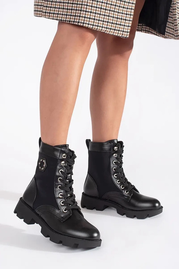 Schwarze Damenstiefeletten... 2
