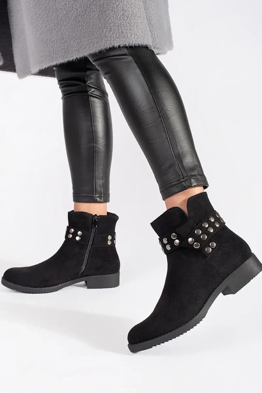 Niedrige Damen Schuhe aus Wildleder