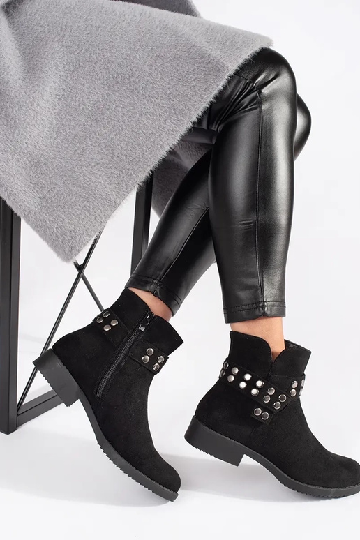 Niedrige Damen Schuhe aus Wildleder