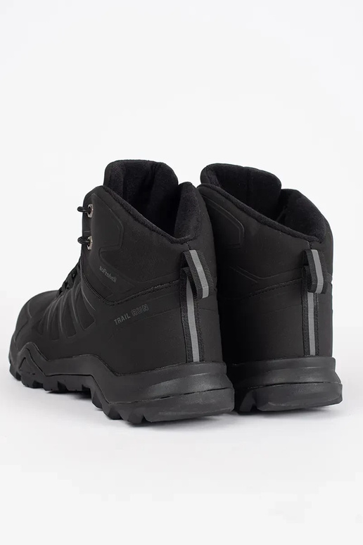 Schwarze hohe Herren Wanderschuhe Schwarze hohe Herren Wanderschuhe