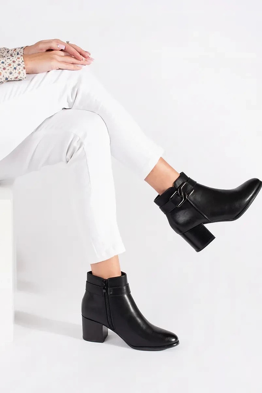 Schwarze Stiefel von Sergio Leone mit...