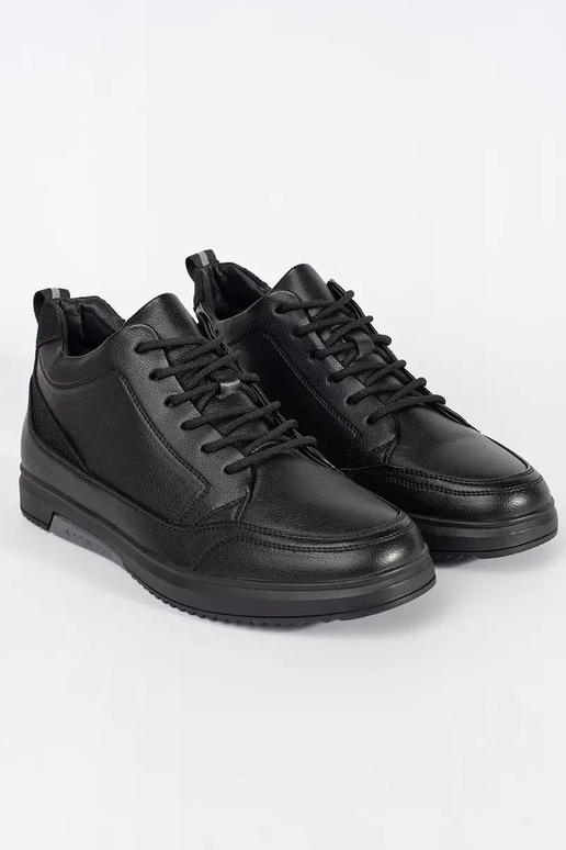 Schwarze Herren warme Schuhe Schwarze Herren warme Schuhe