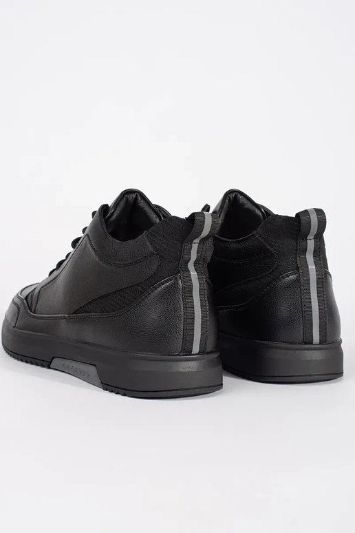 Schwarze Herren warme Schuhe Schwarze Herren warme Schuhe