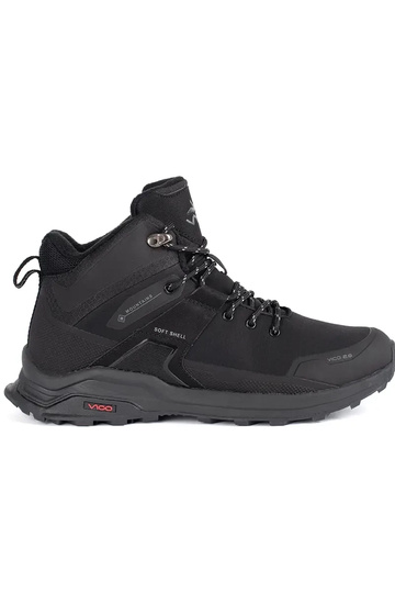 Schwarze Herren-Wanderschuhe
