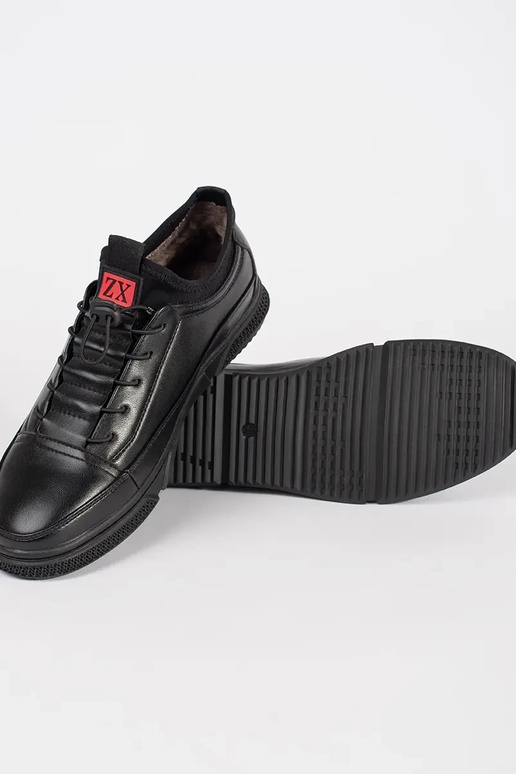 Schwarze Herren warme Sportschuhe Schwarze Herren warme Sportschuhe