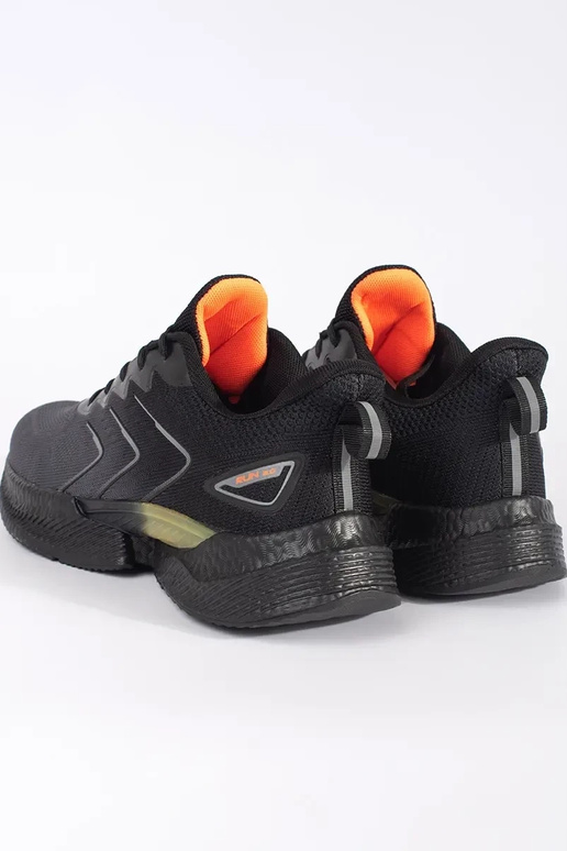 Grau-schwarze Herren Sportschuhe Grau-schwarze Herren Sportschuhe