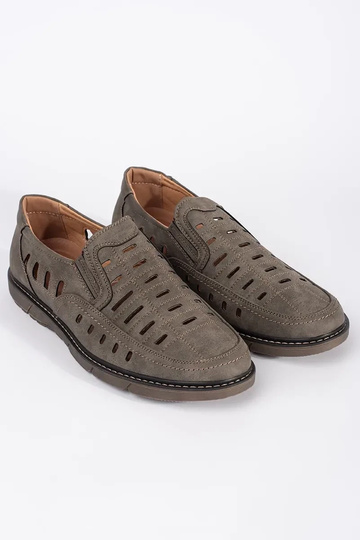 Braune Herren-Außensandalen 2