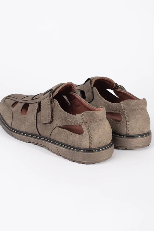 Schwarze Herren-Sandalen