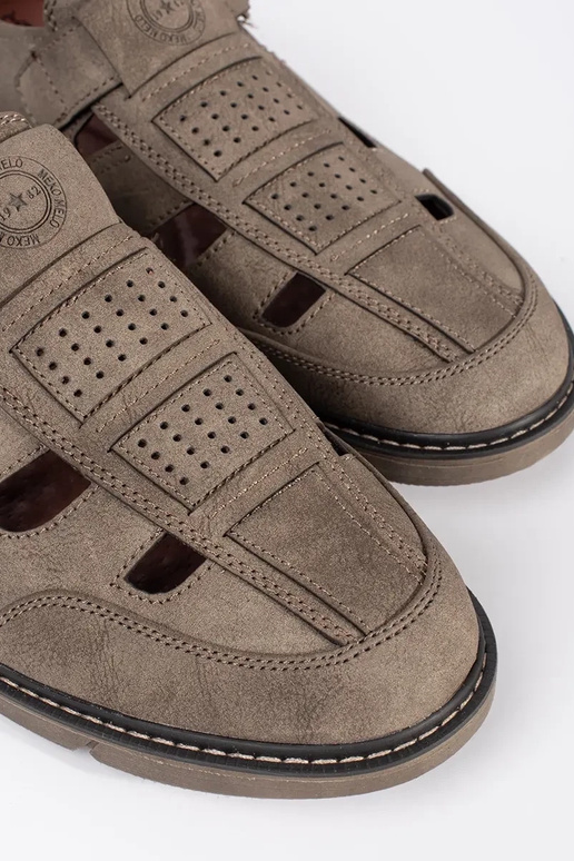 Schwarze Herren-Sandalen