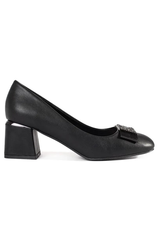 Schwarze Absatzschuhe