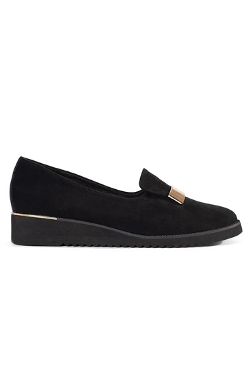 Schwarze Halbboots auf...