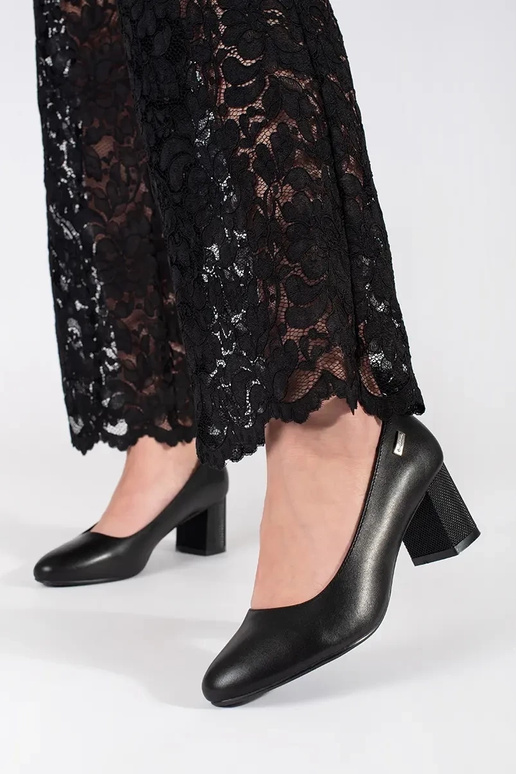 Schwarze klassische Pumps von Sergio...