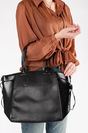 Schwarze große Handtasche... 2