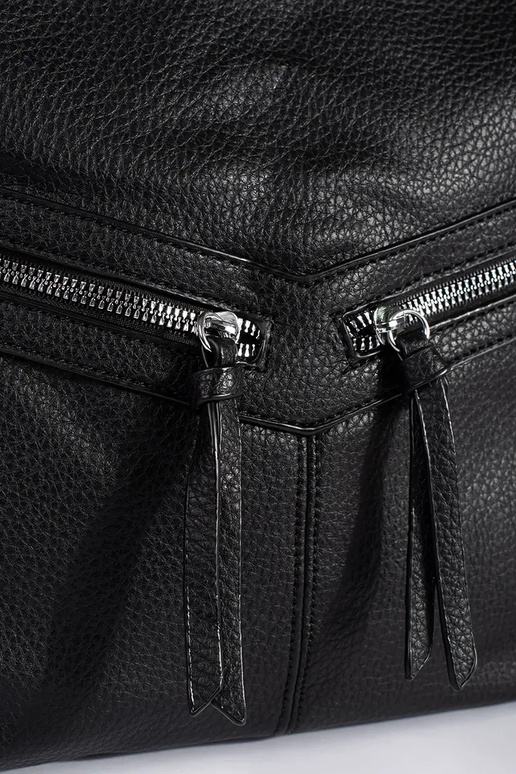 Schwarze Damenhandtasche mit...