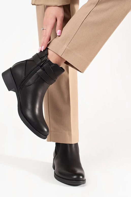 Schwarze Damenstiefel