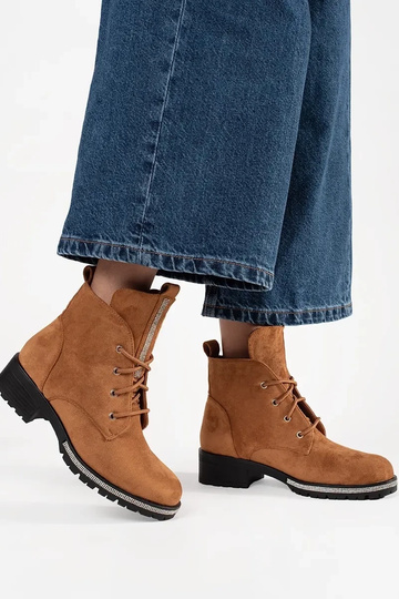 Braune Schnürschuhe 2