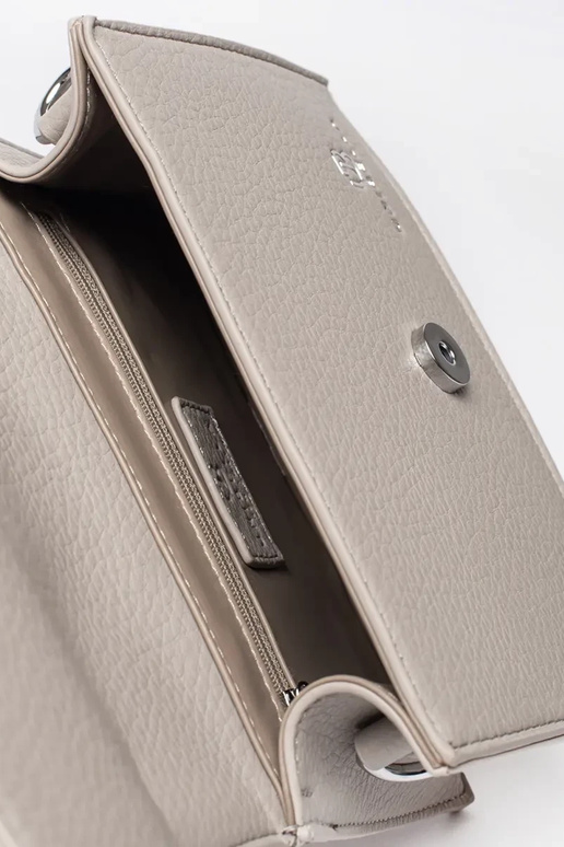 Graue kleine Tasche mit Griff