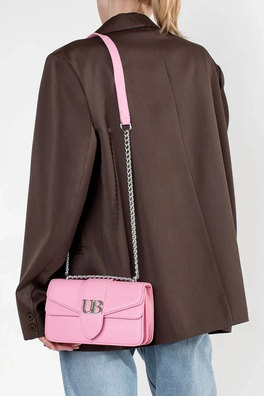 Rosa kleine Damenhandtasche mit... Rosa kleine Damenhandtasche mit...