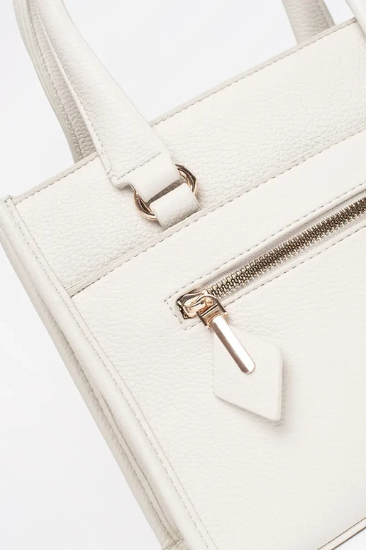 Helle Sandfarbene Handtasche mit...