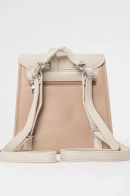 Rucksack in Elfenbeinfarbe