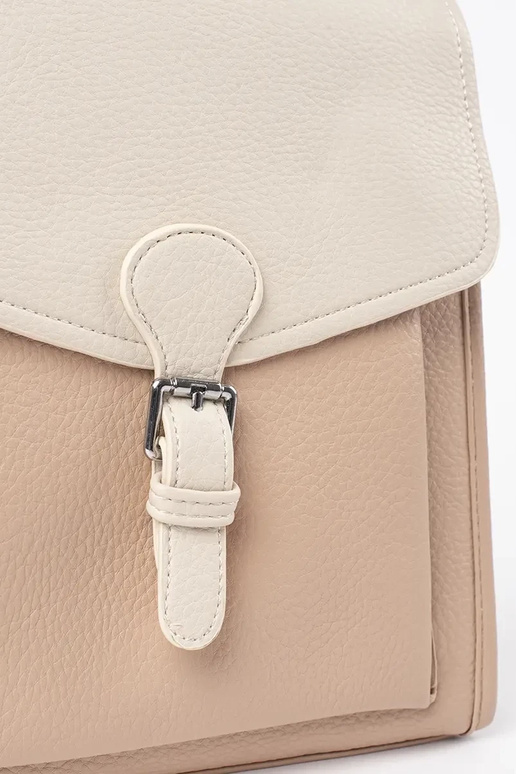 Rucksack in Elfenbeinfarbe