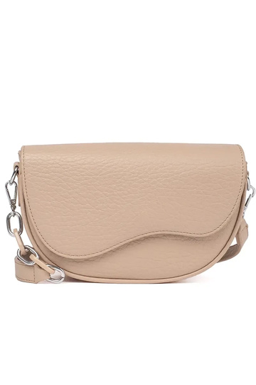 Elfenbeinfarbene Handtasche...