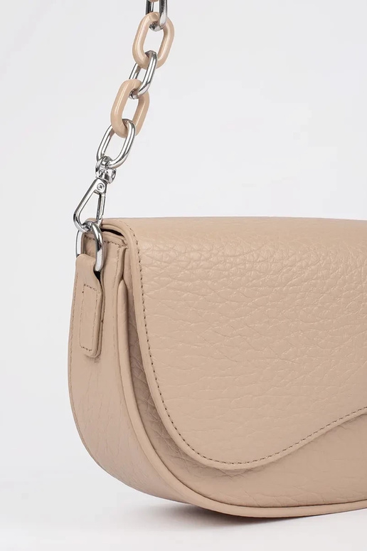 Elfenbeinfarbene Handtasche im... Elfenbeinfarbene Handtasche im...