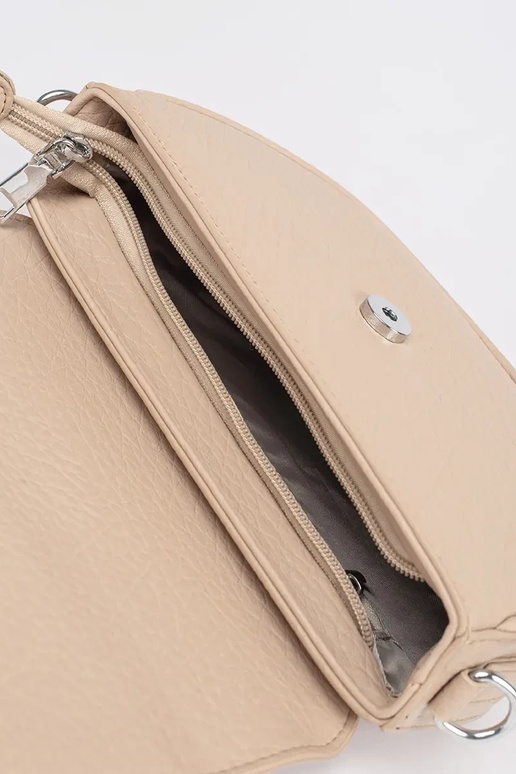 Elfenbeinfarbene Handtasche im... Elfenbeinfarbene Handtasche im...