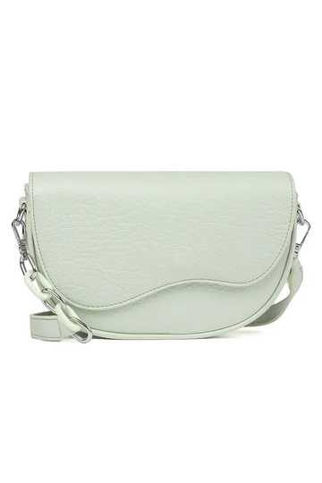 Grüne Postbotenhandtasche