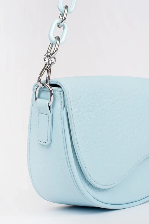 Blaue Handtasche im Nerka-Stil Blaue Handtasche im Nerka-Stil