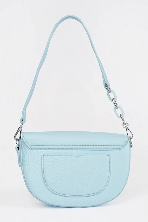 Blaue Handtasche im Nerka-Stil Blaue Handtasche im Nerka-Stil