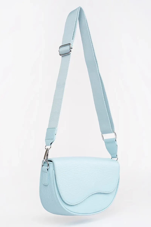 Blaue Handtasche im Nerka-Stil Blaue Handtasche im Nerka-Stil