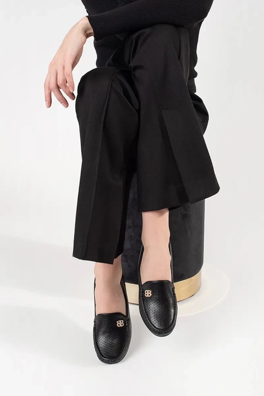 Schwarze Damen Ankle Boots mit...