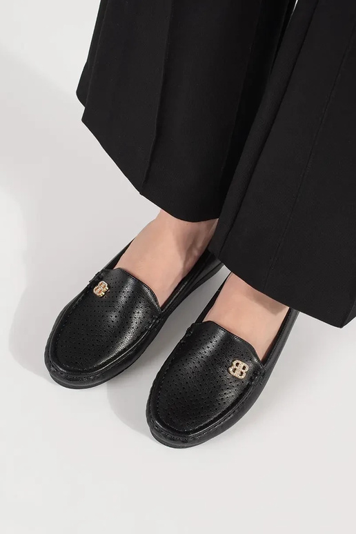 Schwarze Damen Ankle Boots mit...